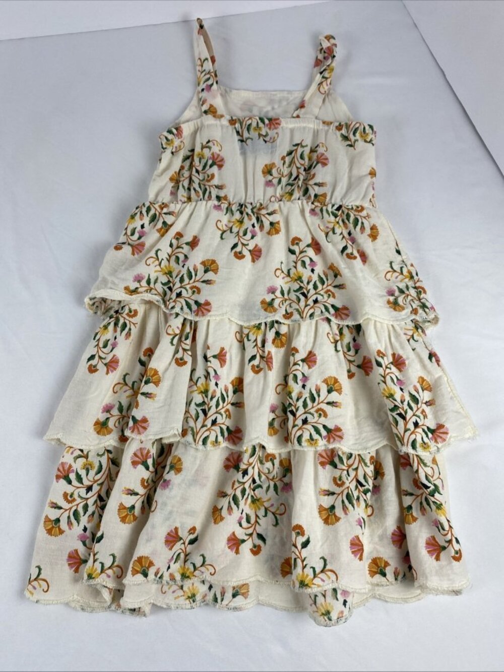Lot of 2 Girls Size XS Clothes Old Navy Floral Ruffle Dress Sunflower Shorts - Picture 8 of 12